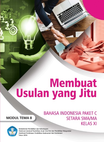 Cover Modul 8 - Bahasa Indonesia | Paket C