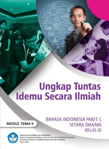 Cover Modul 9 - Bahasa Indonesia | Paket C
