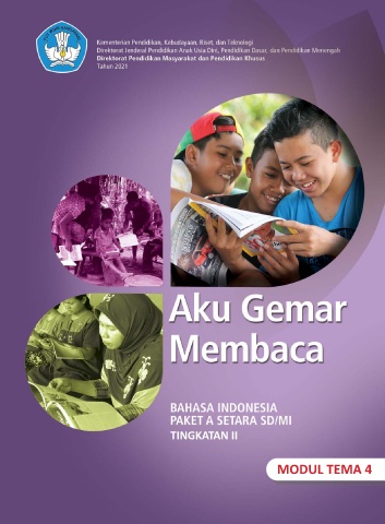 Cover Modul 4 - Bahasa Indonesia | Paket A