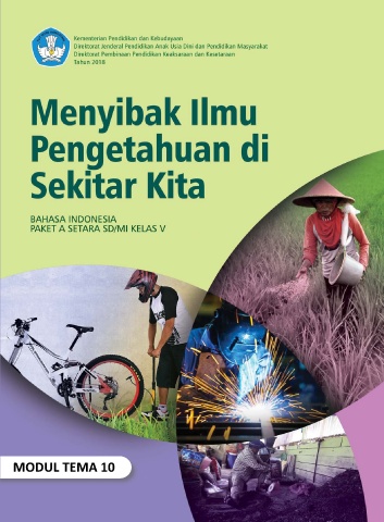 Cover Modul 10 - Bahasa Indonesia | Paket A