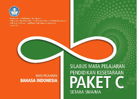 Cover Silabus - Bahasa Indonesia | Paket C