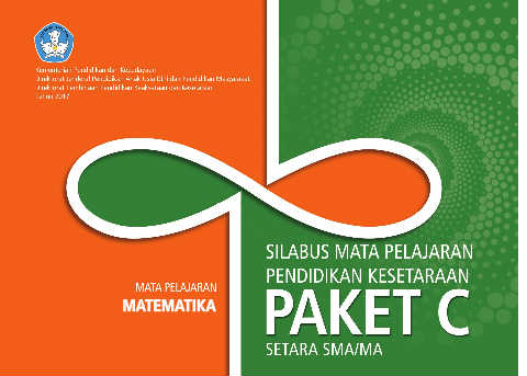 Cover Silabus - Matematika | Paket C