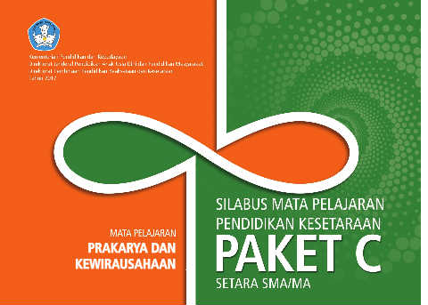 Cover Silabus - Prakarya | Paket C