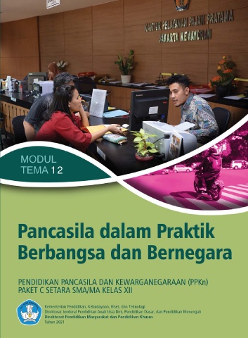 Cover Modul 12 - PPKn | Paket C