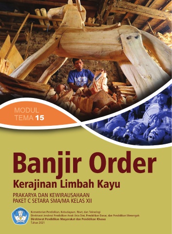 Cover Modul 15 - Prakarya | Paket C