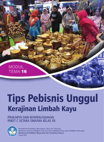 Cover Modul 16 - Prakarya | Paket C