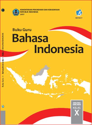 Cover Buku Guru Bahasa Indonesia Kelas X