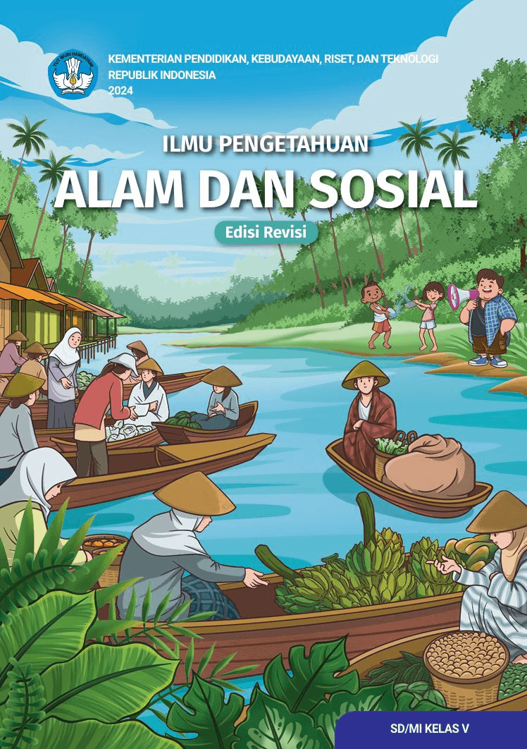Cover Ilmu Pengetahuan Alam dan Sosial (IPAS) Kelas 5 SD