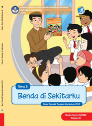 Cover Buku Guru Tema 3 kelas III Benda di Sekitarku