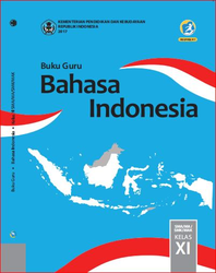 Cover Buku Guru Bahasa Indonesia Kelas XI