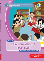 Cover Buku Guru Kelas V Tema 2 Udara Bersih Bagi Kesehatan