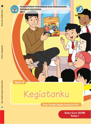 Cover Buku Guru kelas I Tema 3 Kegiatanku