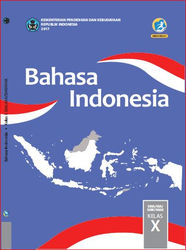 Cover Buku Interaktif Bahasa Indonesia Kelas X