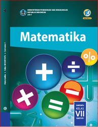 Cover Buku Interaktif Matematika Kelas VII Semester 1