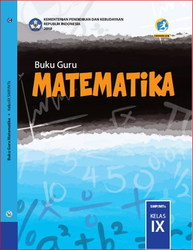 Cover Buku Guru MaTematika kelas IX
