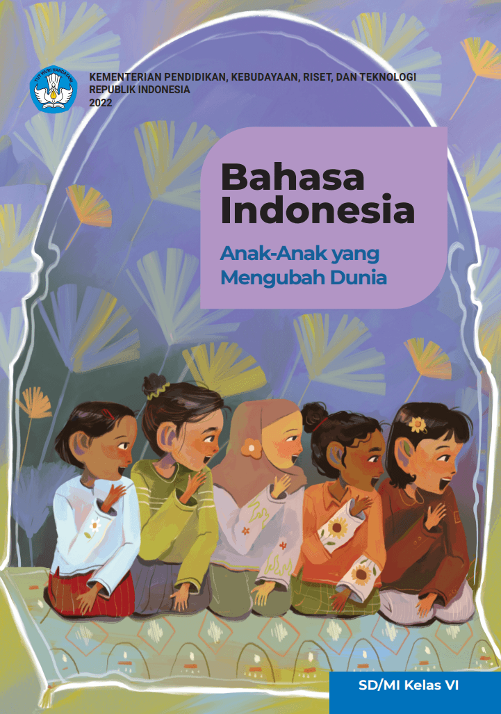 Cover Bahasa Indonesia Kurikulum Merdeka Kelas 6 SD