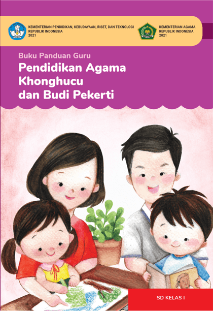 Cover Buku Panduan Guru Pendidikan Agama Konghucu dan Budi Pekerti untuk SD Kelas I