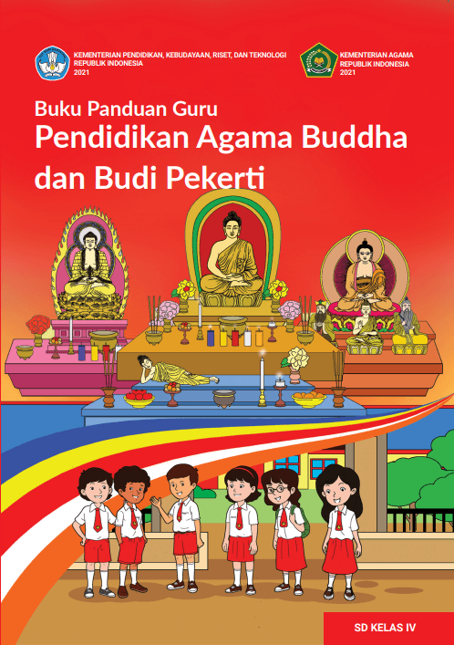 Cover Buku Panduan Guru Pendidikan Agama Buddha dan Budi Pekerti untuk SD Kelas IV