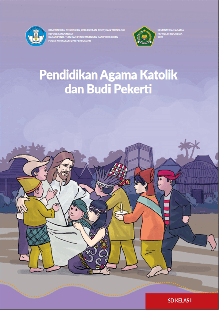 Cover Pendidikan Agama Katolik dan Budi Pekerti untuk SD Kelas I
