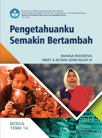Cover Modul 14 - Bahasa Indonesia | Paket A