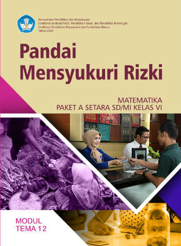 Cover Modul 12 - Matematika | Paket A