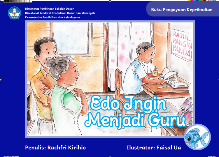 Cover Edo Ingin Menjadi Guru